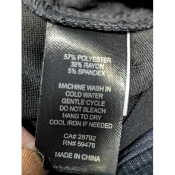 Rachel Rachel Roy Pants Womens Small Black Wide Leg Pull On Stretch Work Office - Picture 7 of 7